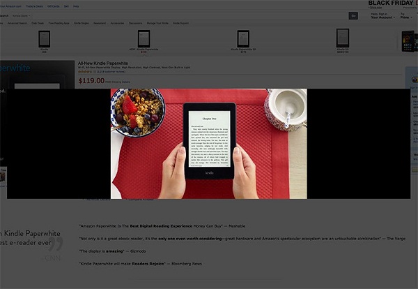 7 Black Friday rules for maximizing your sites conversions photo kindle